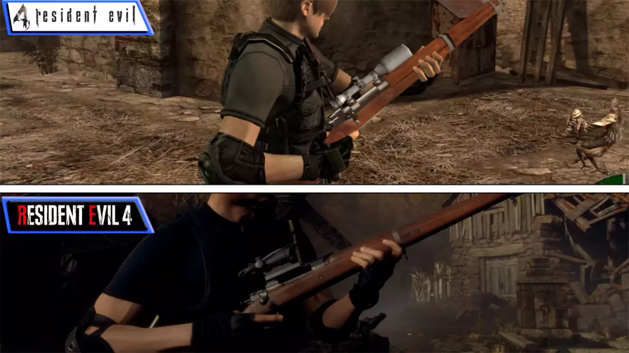 Resident Evil 4 сравнение оружия