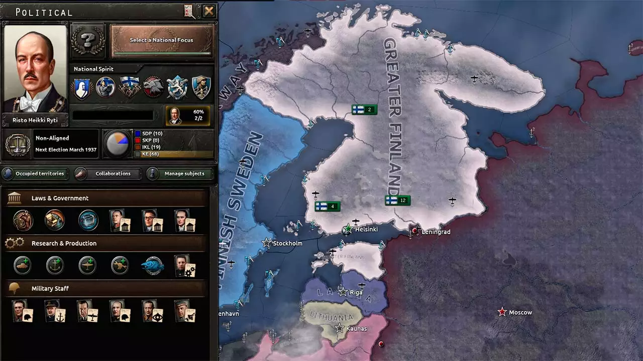 Hearts of Iron IV дополнение Arms Against Tyranny