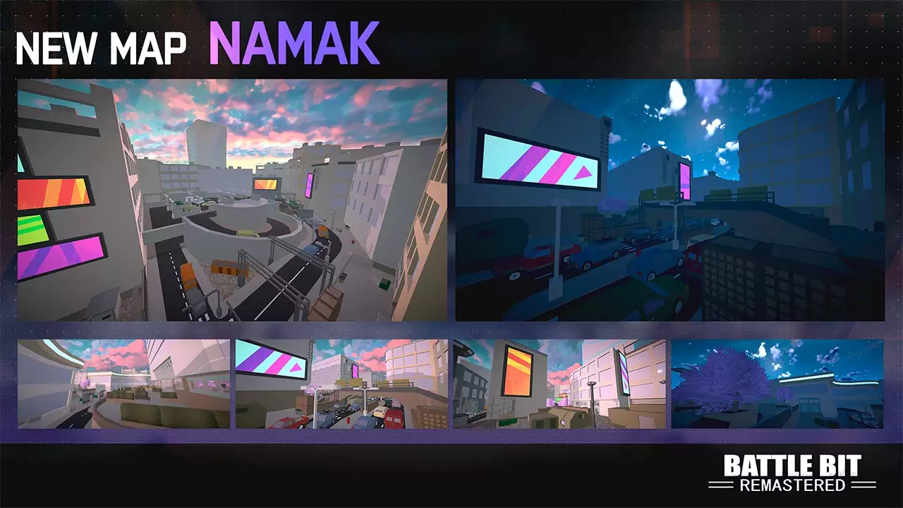 BattleBit карта Намак