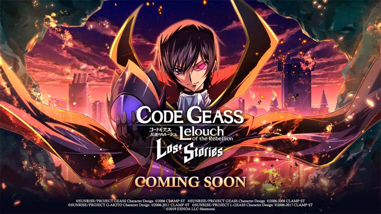 игра Code Geass: Lost Stories
