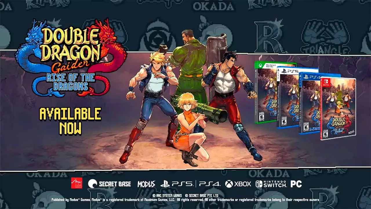 Double Dragon Gaiden: Rise of the Dragons релиз