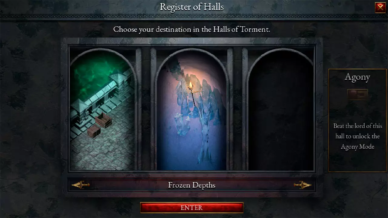 Halls of Torment new map