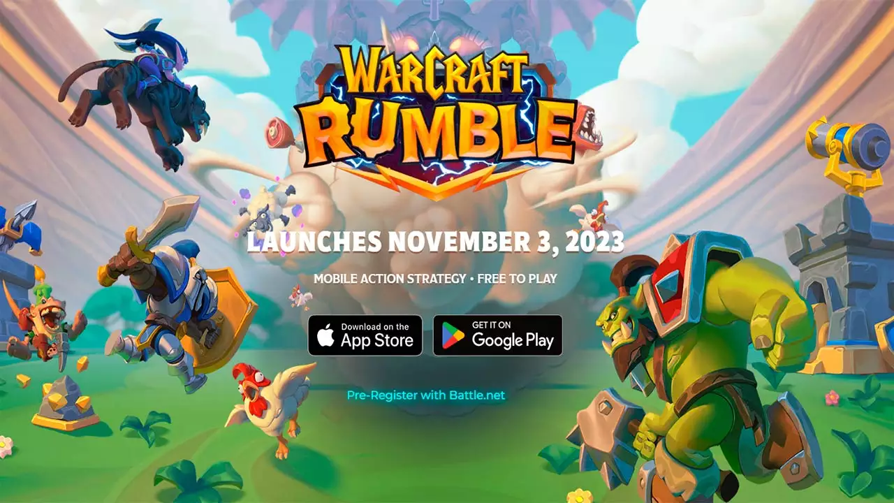 Warcraft Rumble игра