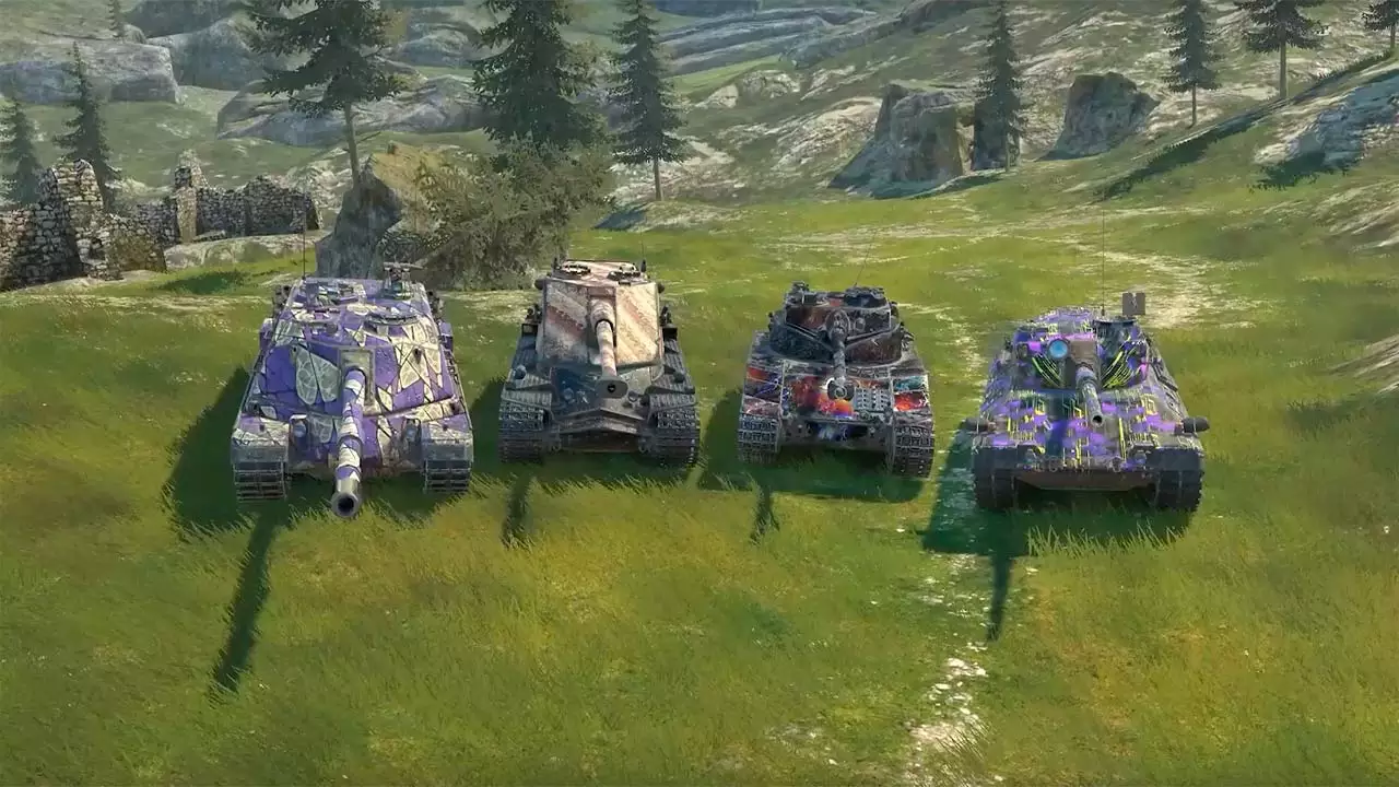 Tanks Blitz ивент Корзина чудес